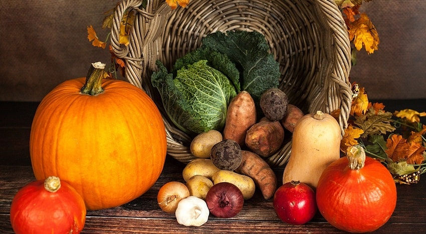 Ortaggi che si raccolgono a Ottobre